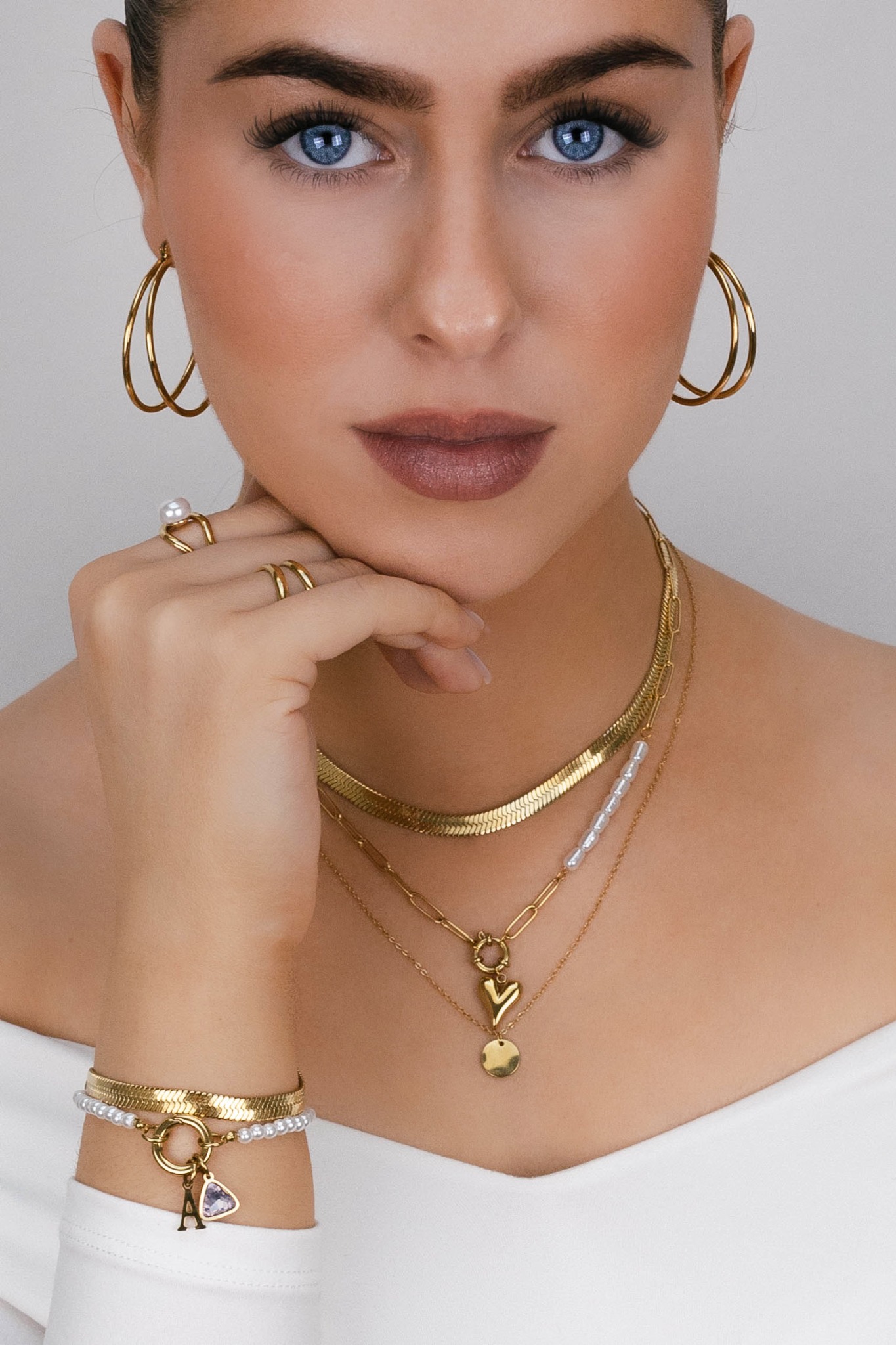 Layering met Lux-Label sieraden